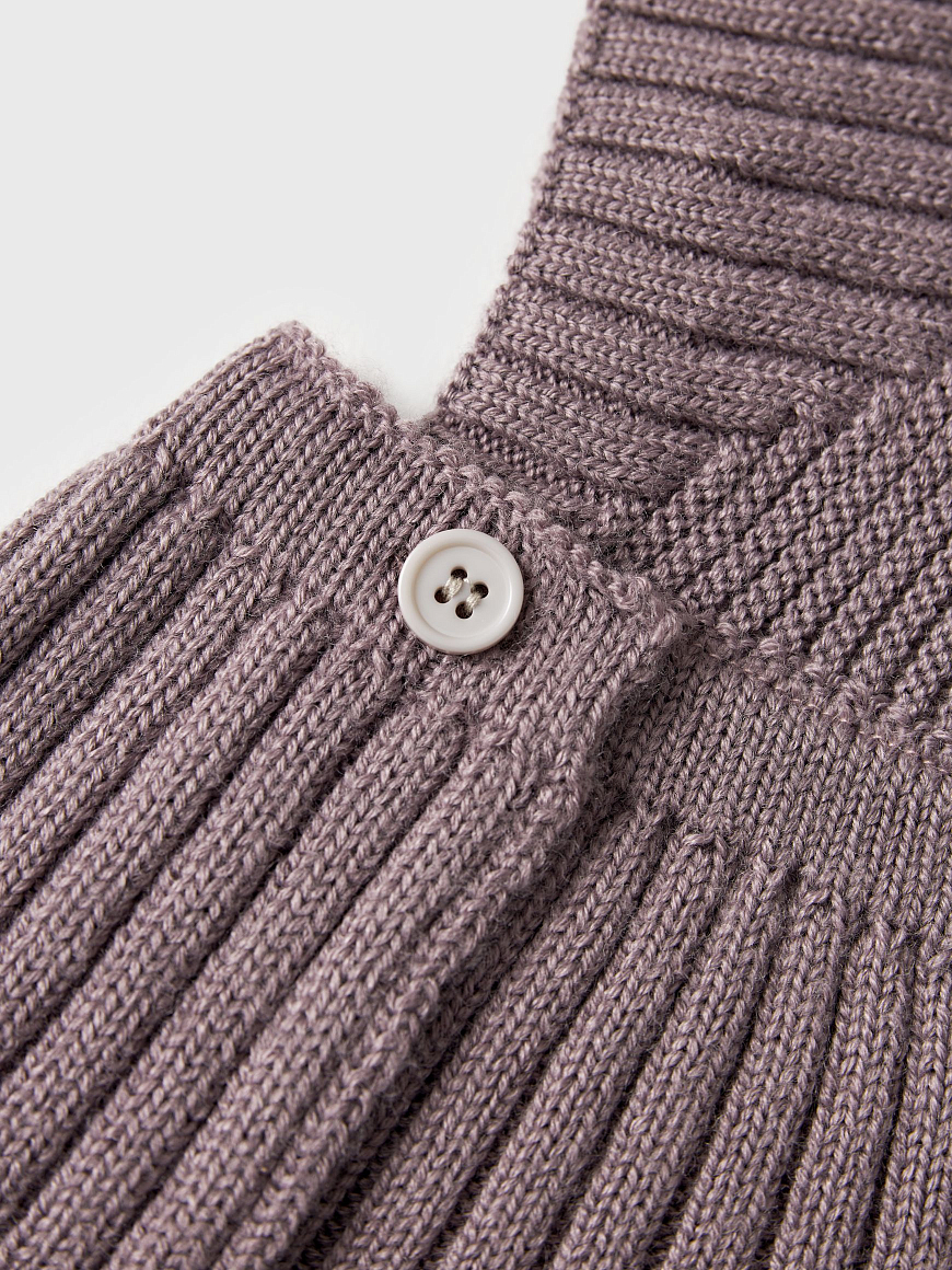 Шапка вязаная Woolwood Pink Slate