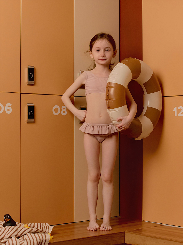 Купальник для девочки LEOKID Dory Pink Bloom