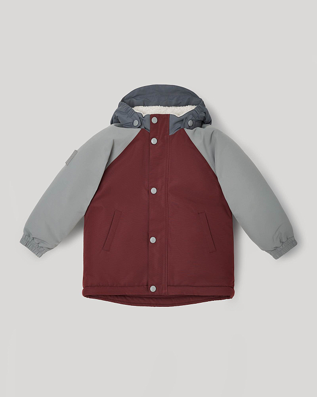Зимняя куртка Leokid Color Block Redwood