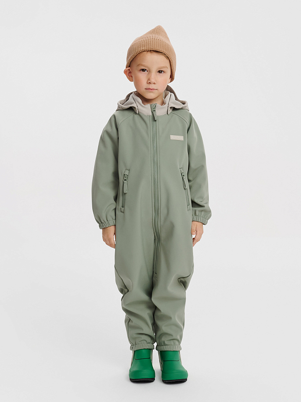 Комбинезон Leokid Softshell Lilo Moss Gray