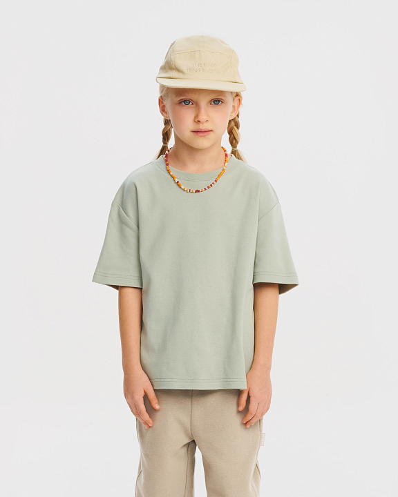 Футболка детская LEOKID Willow Moss Gray