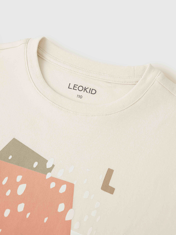 Футболка детская LEOKID Willow Marshmallow