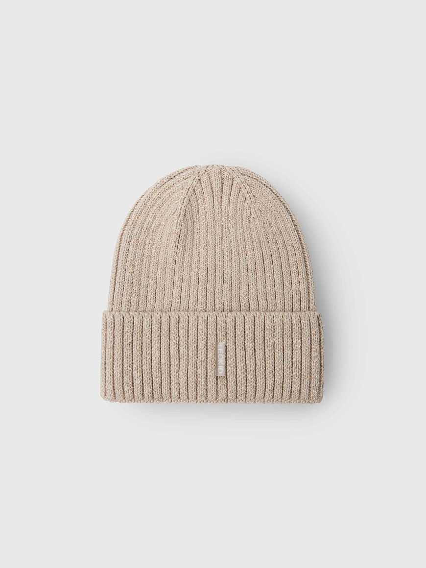 Шапка вязаная Beanie Cream