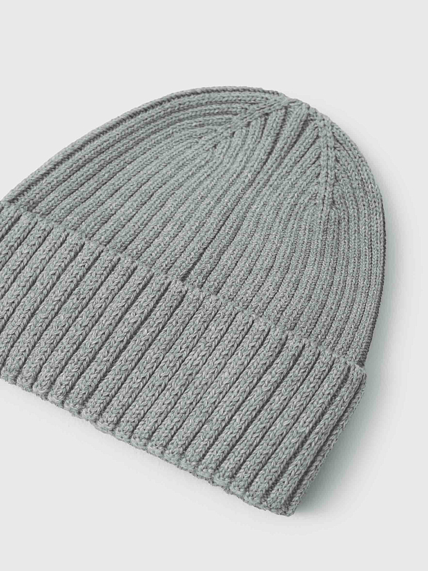 Вязаная шапка Leokid Beanie Ash Gray