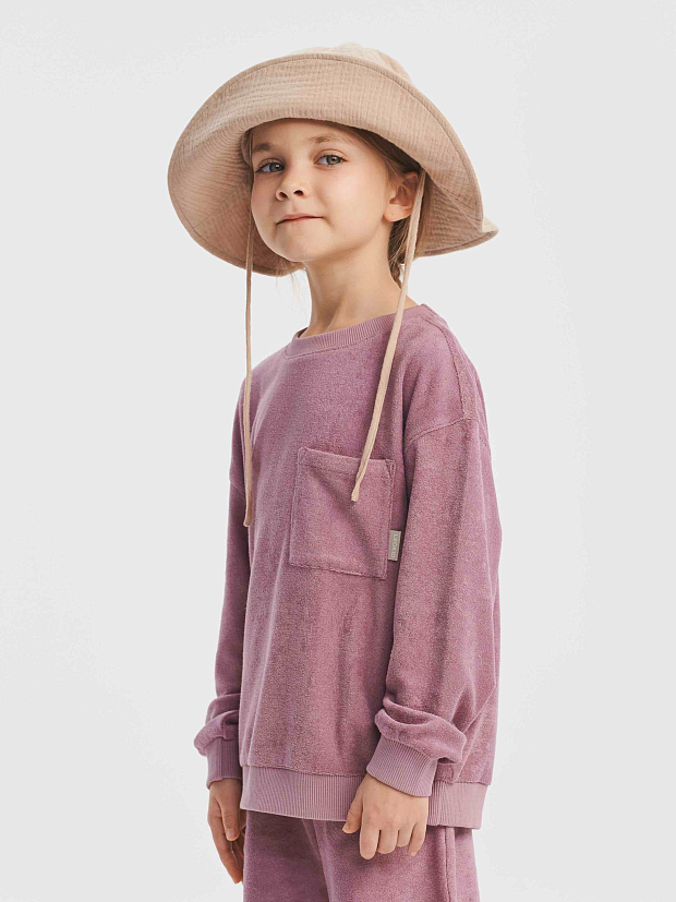 Cвитшот трикотажный LEOKID Donny Plum Pink