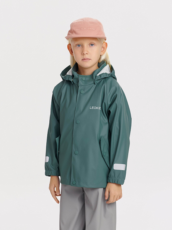 Непромокаемая куртка Leokid Leaf Ivy Green