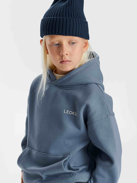 Толстовка с капюшоном Leokid Bernie Storm Blue