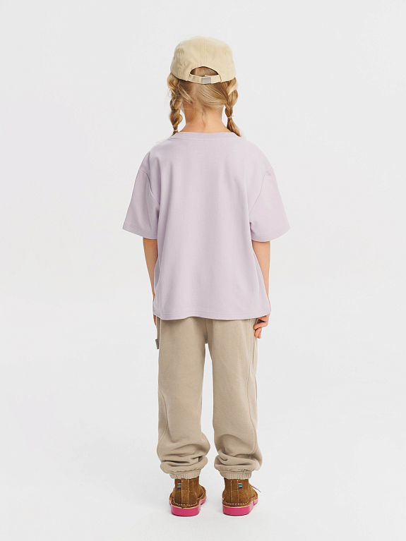 Брюки трикотажные детские LEOKID Elan Brown Safari