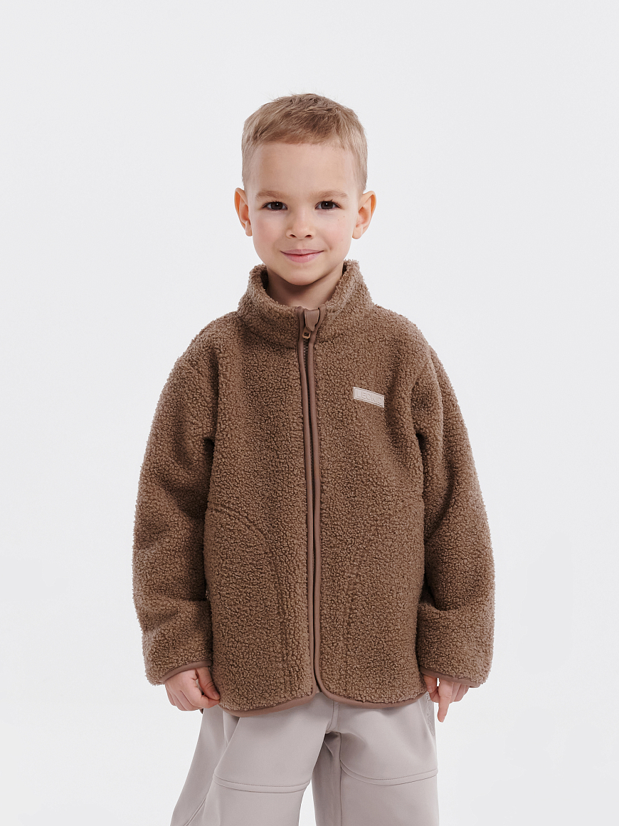 Куртка Leokid Theo Milk chocolate