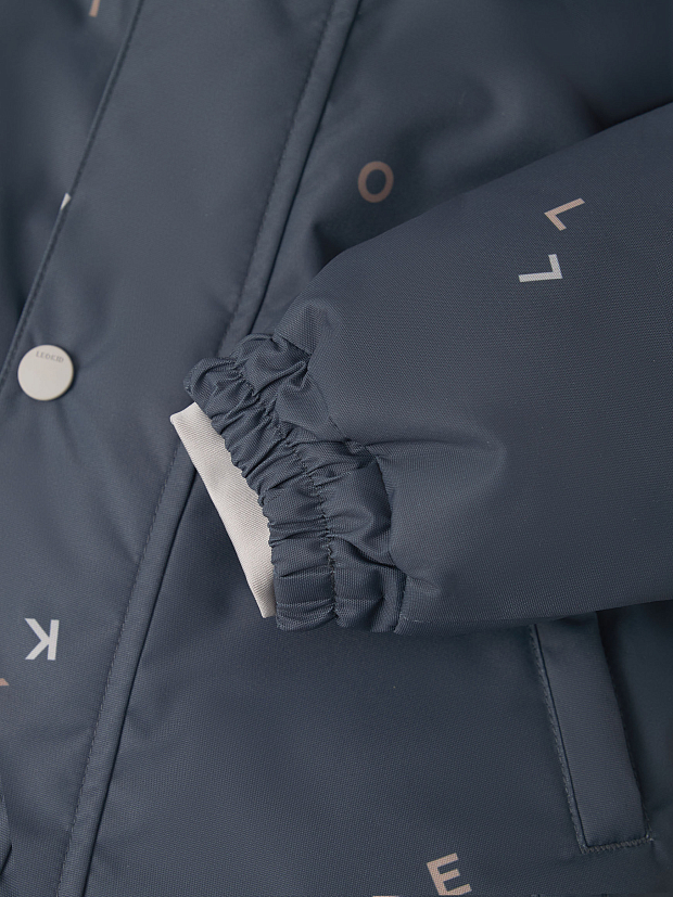 Комбинезон утепленный Leokid Hero Say my name dark gray