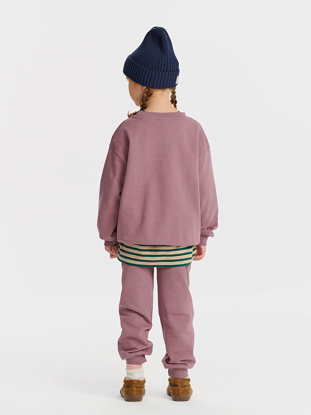 Трикотажный свитшот Leokid Ozzie Plum Pink