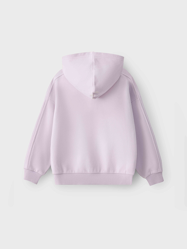 Толстовка трикотажная на молнии LEOKID Holly Misty Lilac