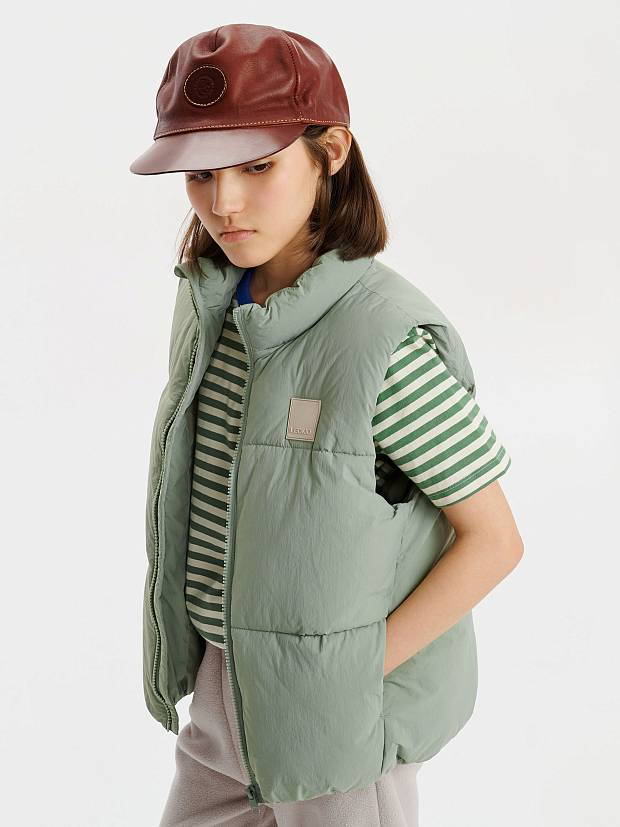 Жилет утепленный Leokid Erin Moss Gray