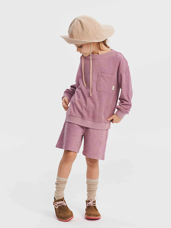 Cвитшот трикотажный LEOKID Donny Plum Pink