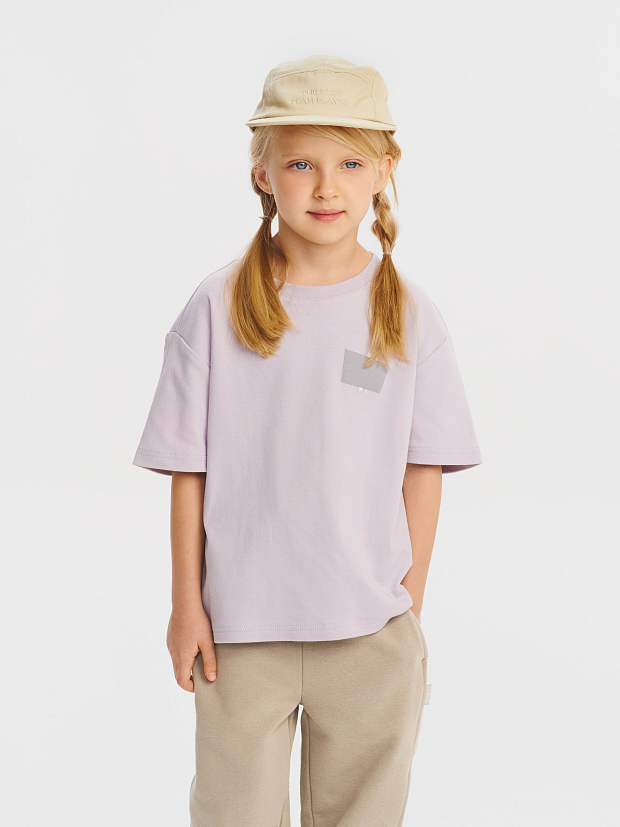 Футболка детская LEOKID Willow Misty Lilac