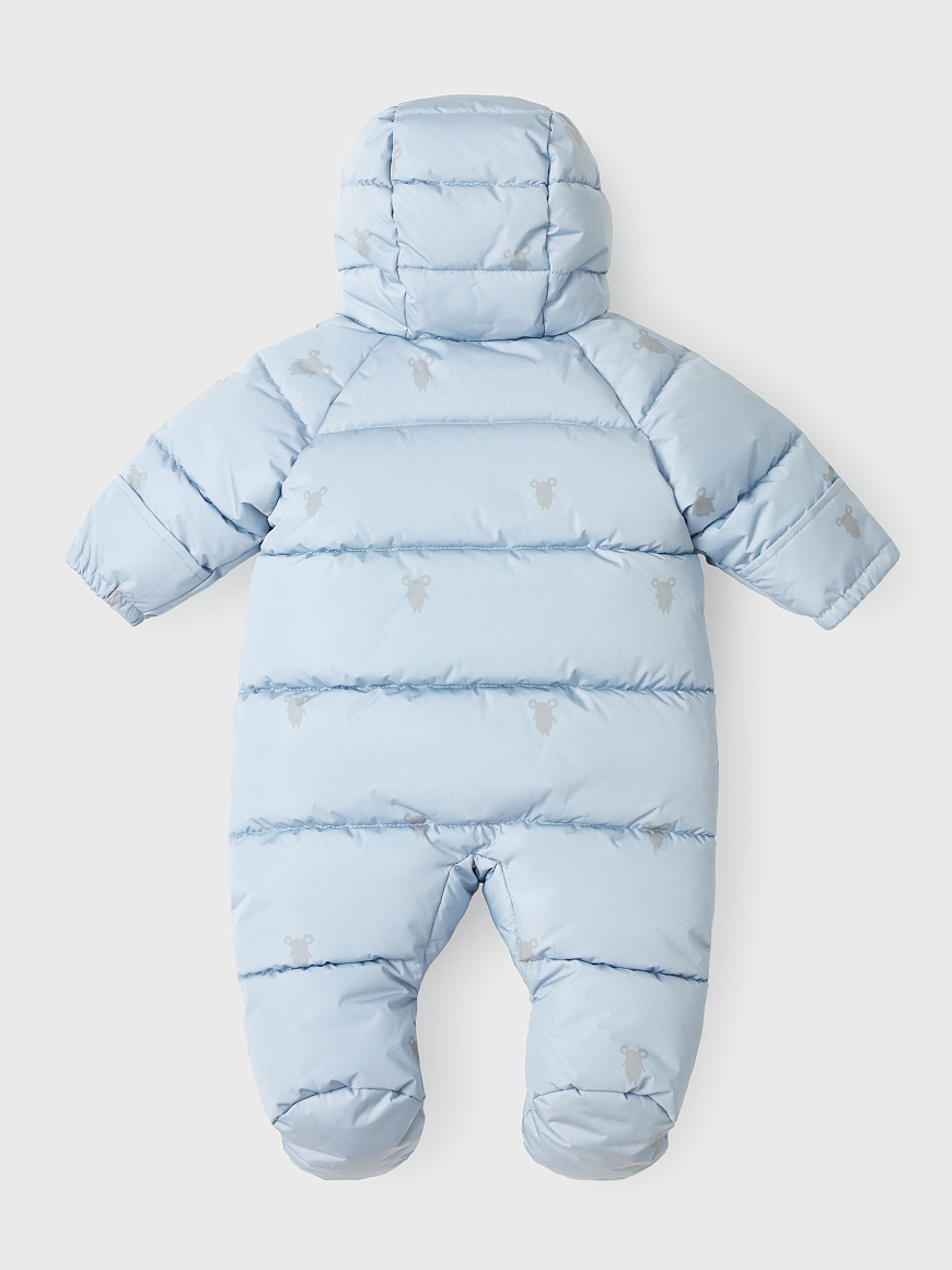 Комбинезон зимний для новорожденных Eddy Tiny Blue
