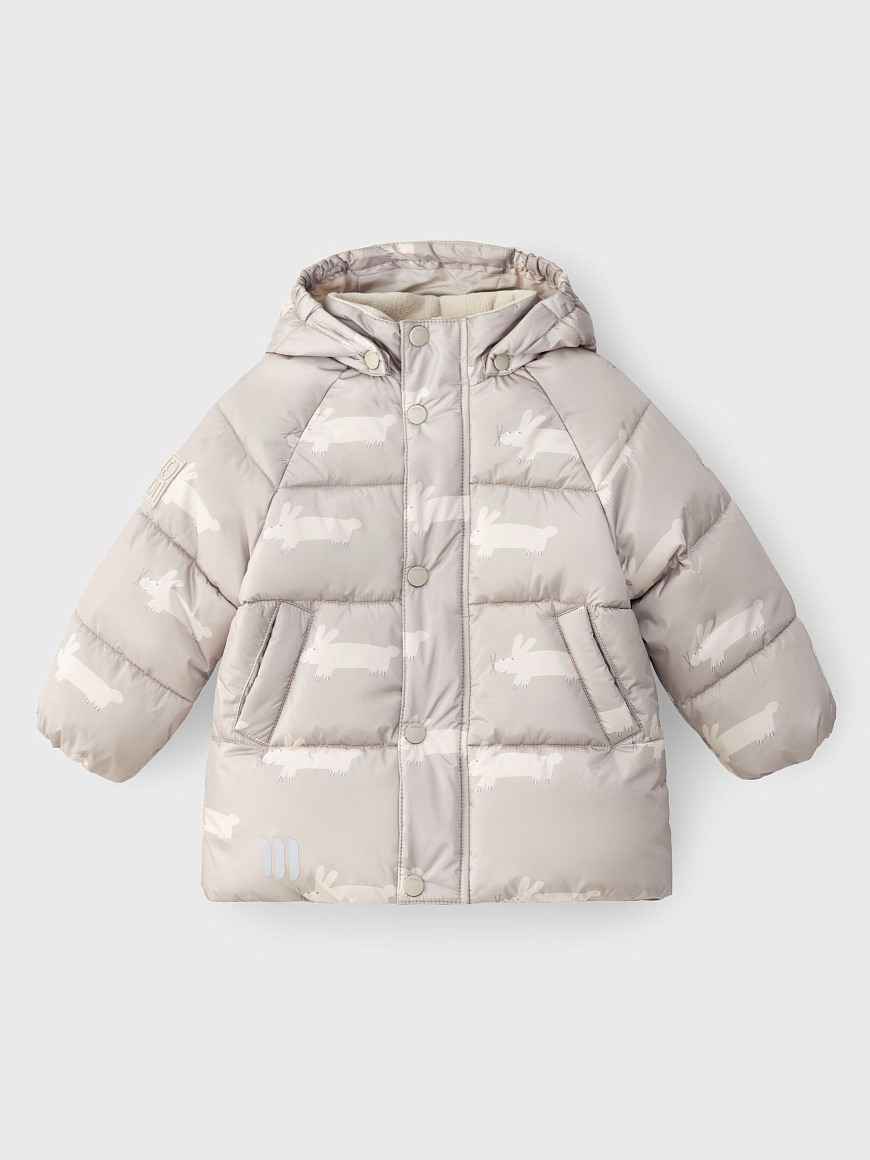 Куртка демисезонная Leni Beige Fluffy