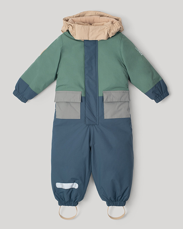 Зимний комбинезон Leokid Color Block  Blue Shade