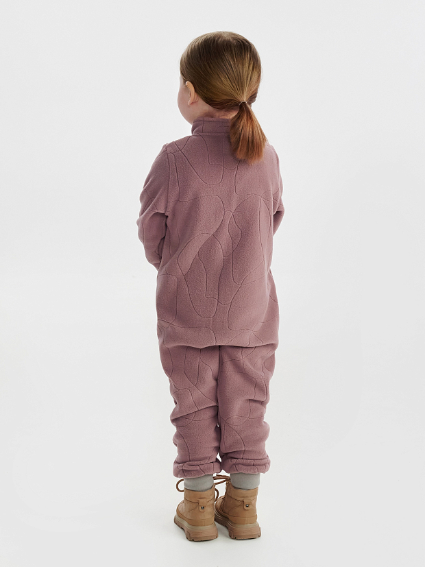 Флисовый комбинезон Leokid Tilio Wood Pink