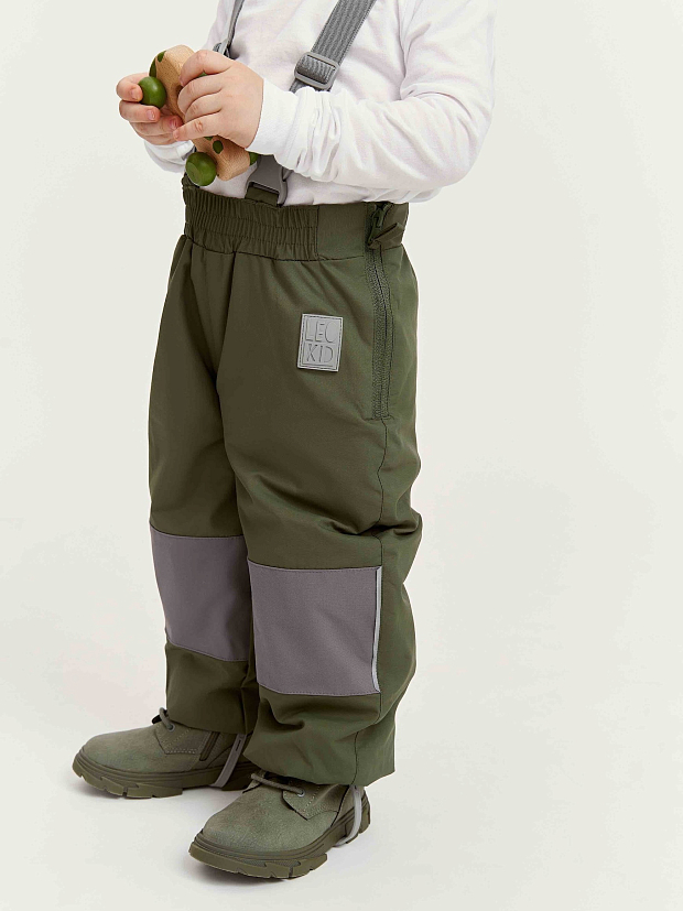 Утепленные брюки Leokid  Green Gray