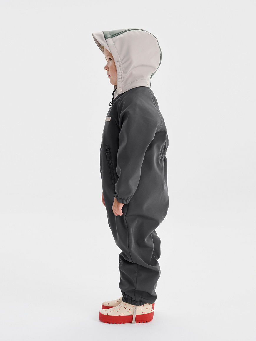 Комбинезон демисезонный Softshell Lilo Asphalt