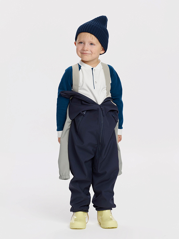 Комбинезон Leokid Softshell Lilo Navy Blue