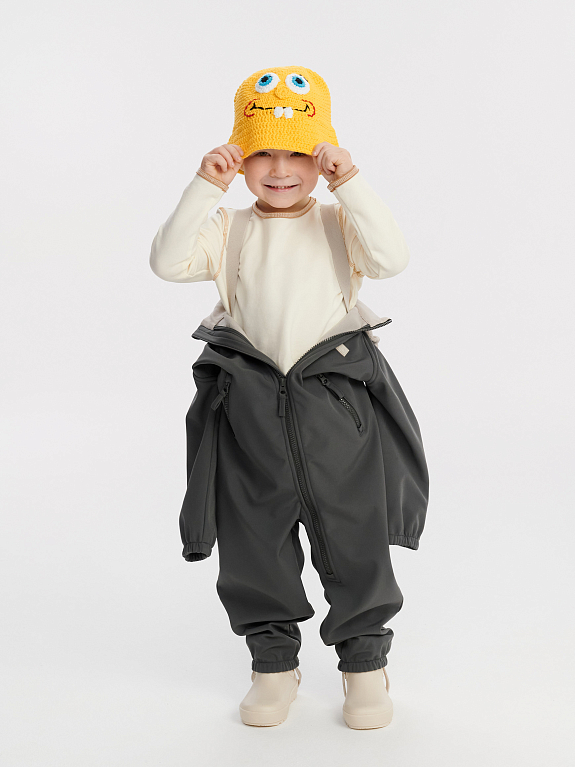 Комбинезон Leokid Softshell Lilo Asphalt