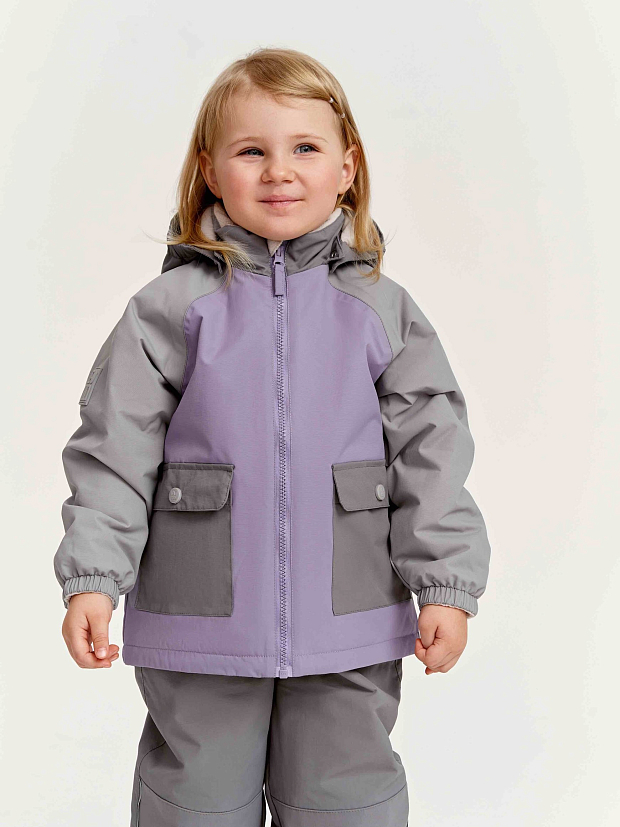 Куртка Leokid  Lilac Gray