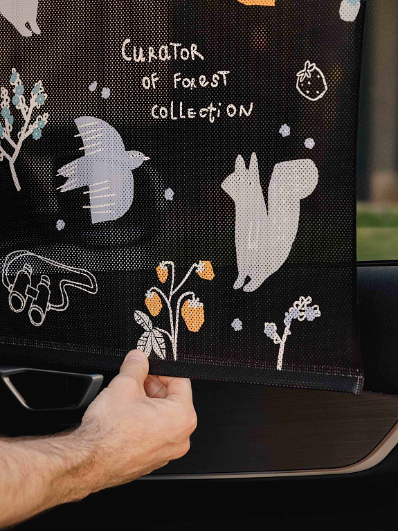 Солнцезащитная шторка в автомобиль Leokid Forest Collection