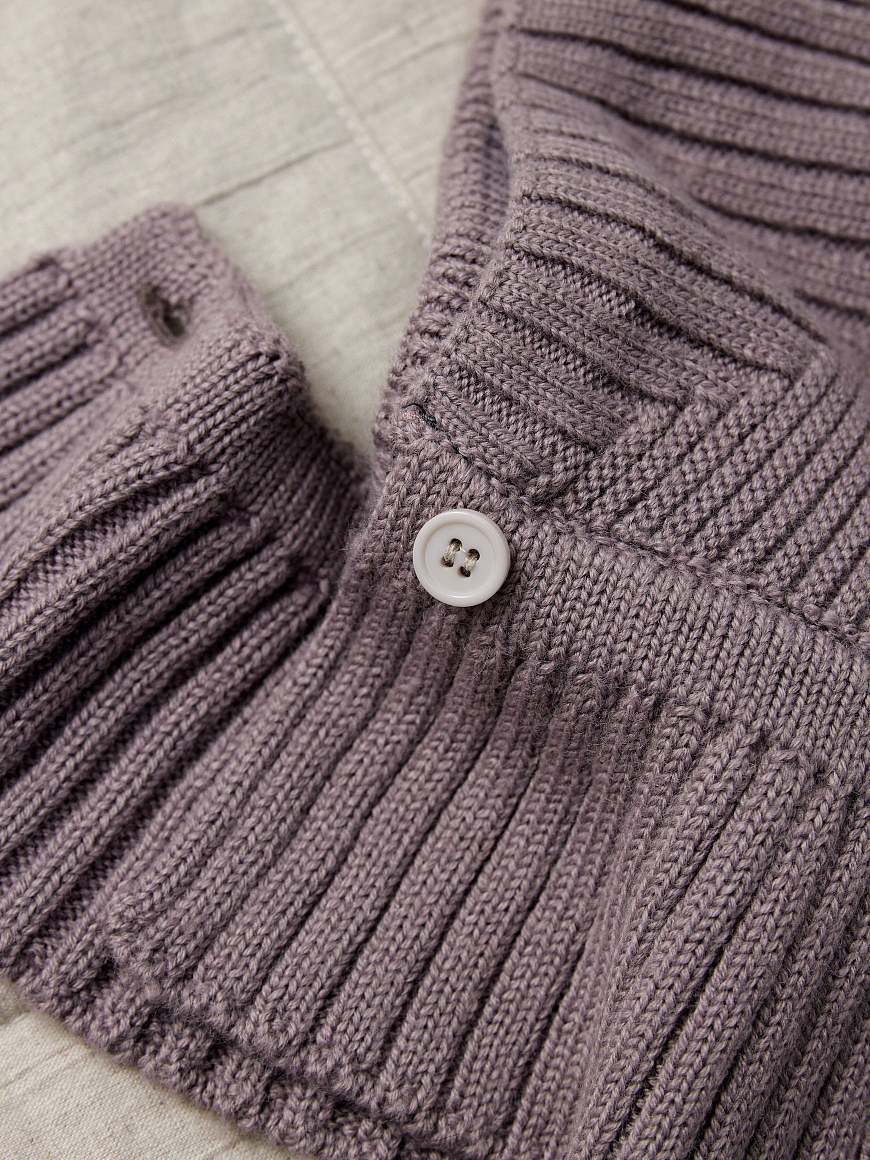 Шапка вязаная Woolwood Pink Slate