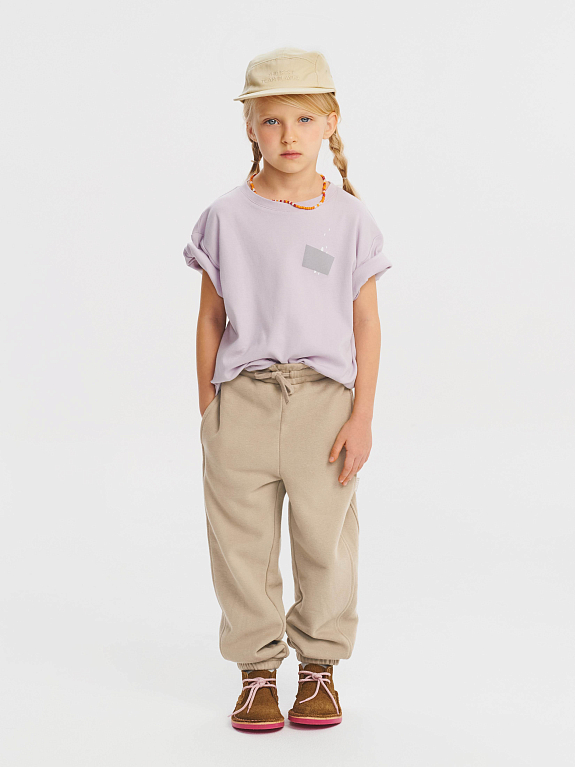 Футболка детская LEOKID Willow Misty Lilac