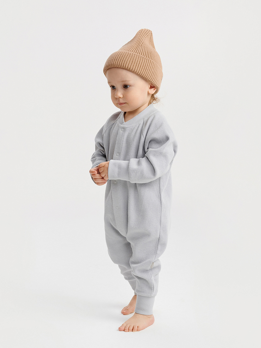 Комбинезон для новорожденных Moty Oyster gray