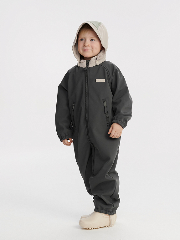 Комбинезон Leokid Softshell Lilo Asphalt