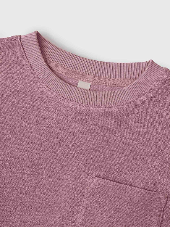 Cвитшот трикотажный LEOKID Donny Plum Pink