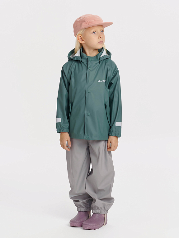 Непромокаемая куртка Leokid Leaf Ivy Green