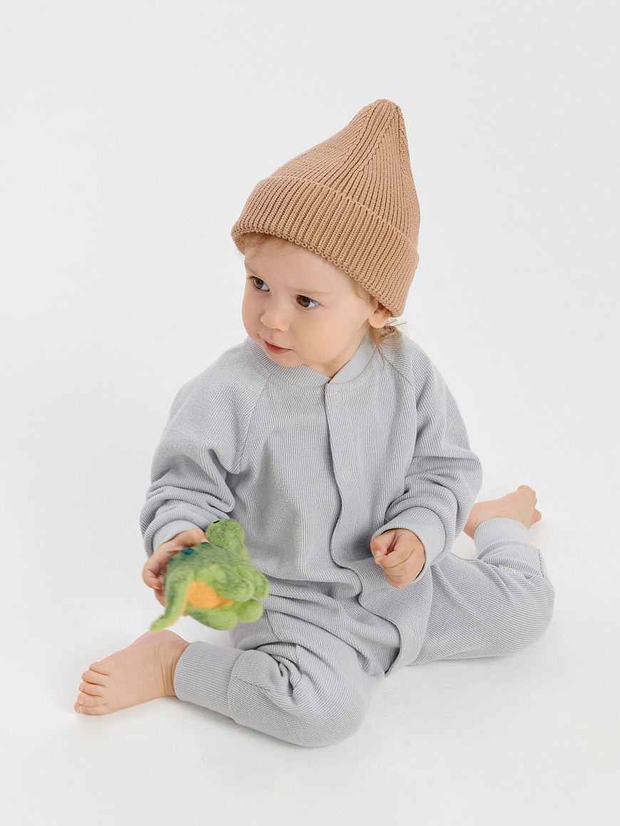 Комбинезон для новорожденных Moty Oyster gray
