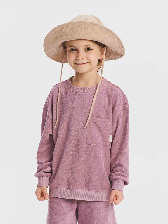 Cвитшот трикотажный LEOKID Donny Plum Pink