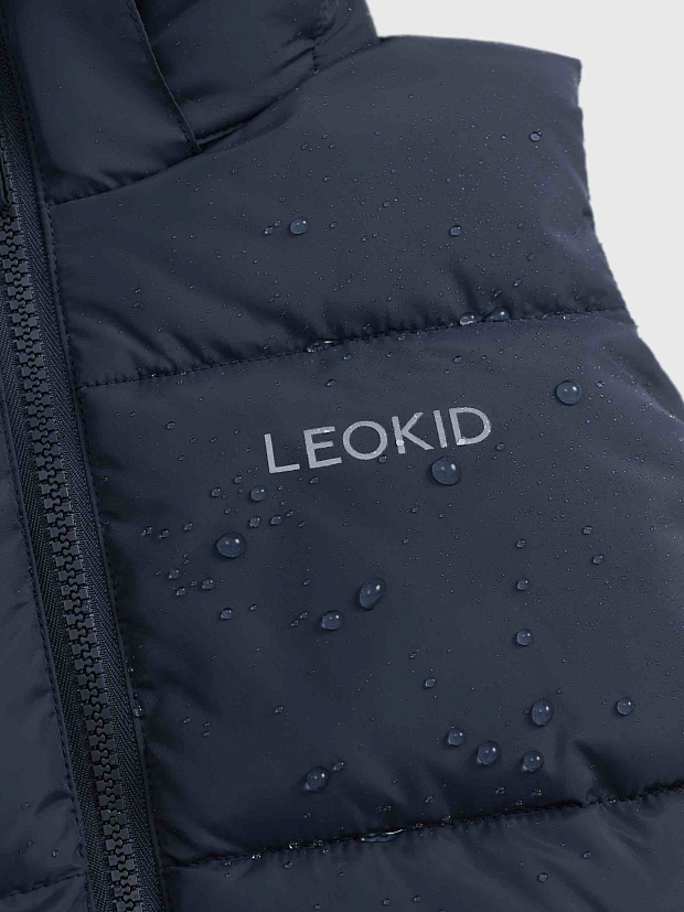 Жилет с капюшоном Leokid Stevie Navy Blue