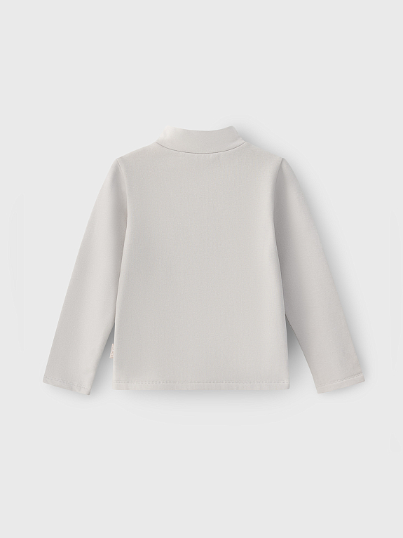 Фуфайка с рукавами Leokid Ova Oyster gray