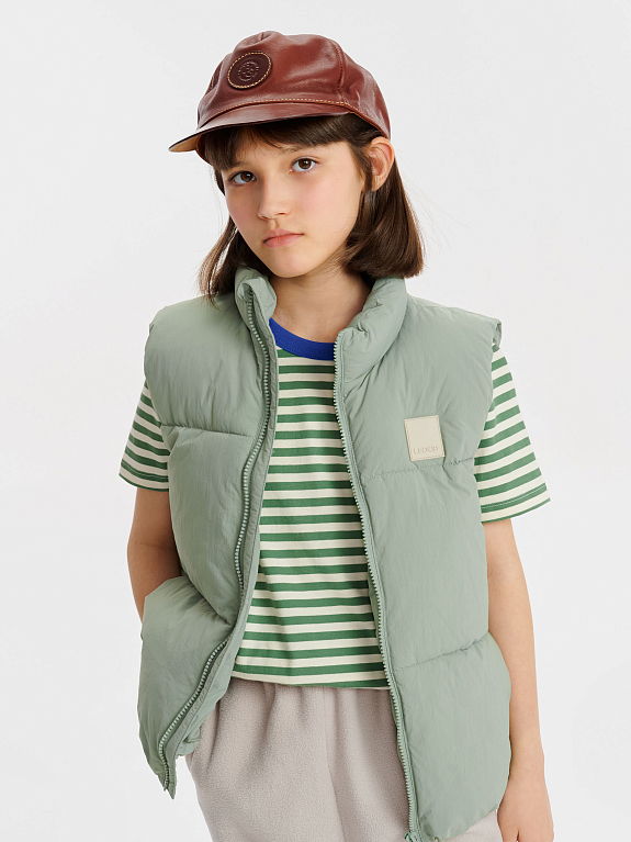 Жилет утепленный Leokid Erin Moss Gray
