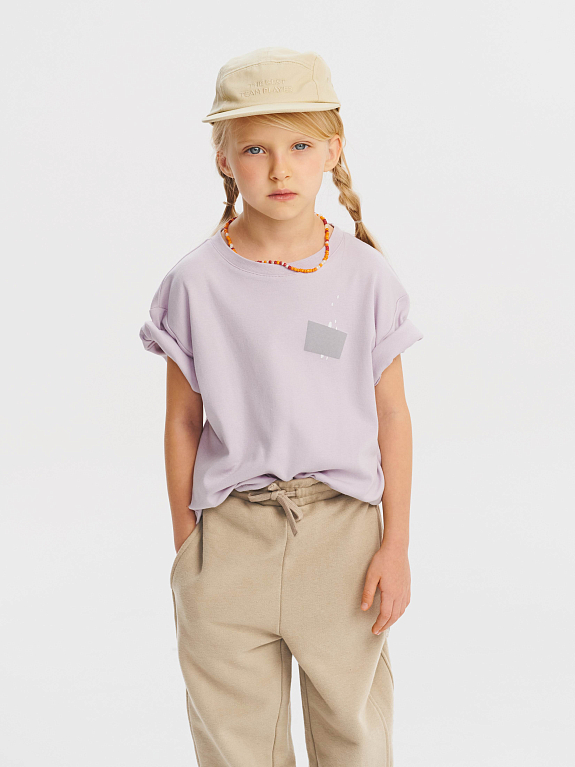 Футболка детская LEOKID Willow Misty Lilac