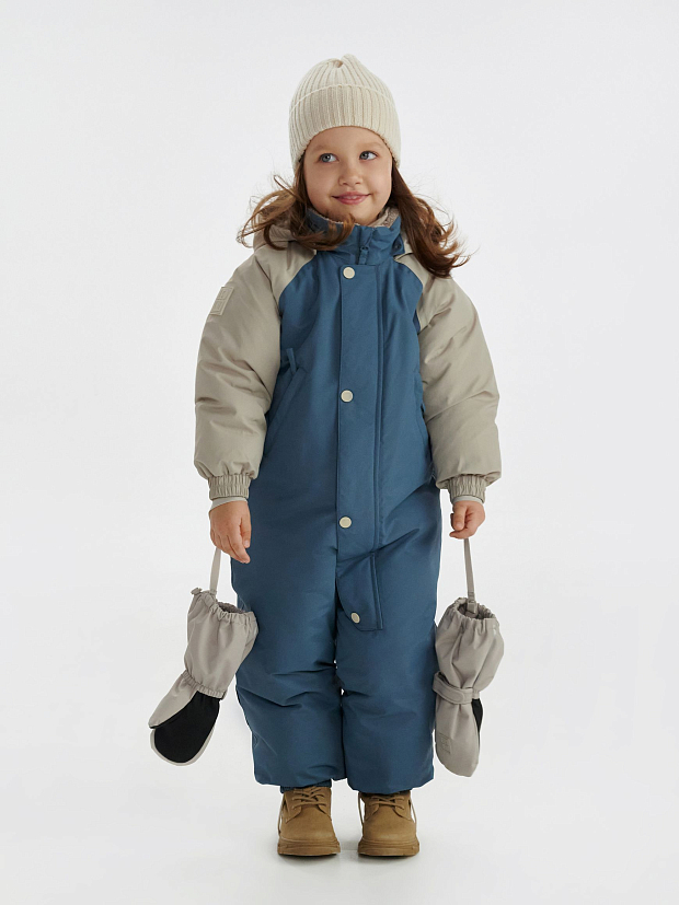 Зимний комбинезон Leokid Color Block Salt Blue