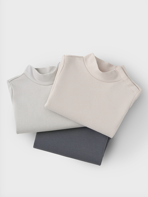 Фуфайка с рукавами Leokid Ova Oyster gray