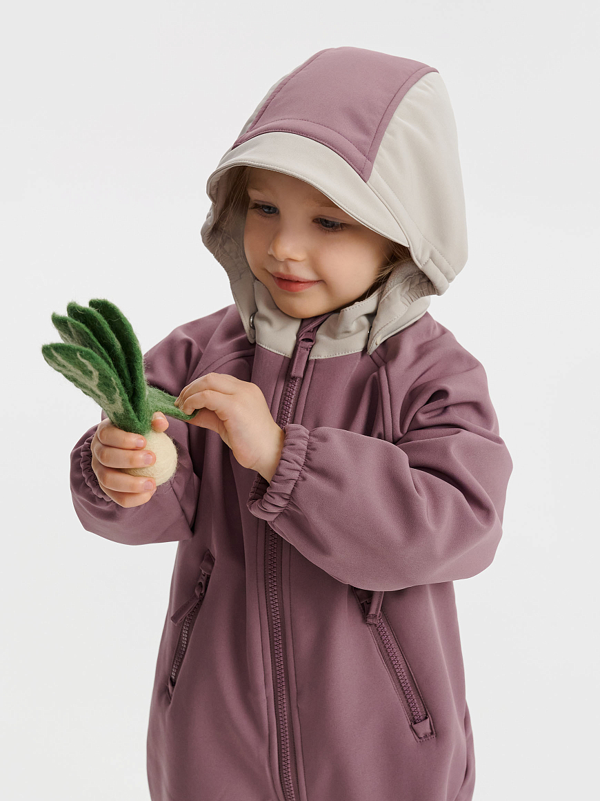 Комбинезон демисезонный Softshell Lilo Grape shake