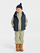 Жилет с капюшоном Leokid Stevie Navy Blue
