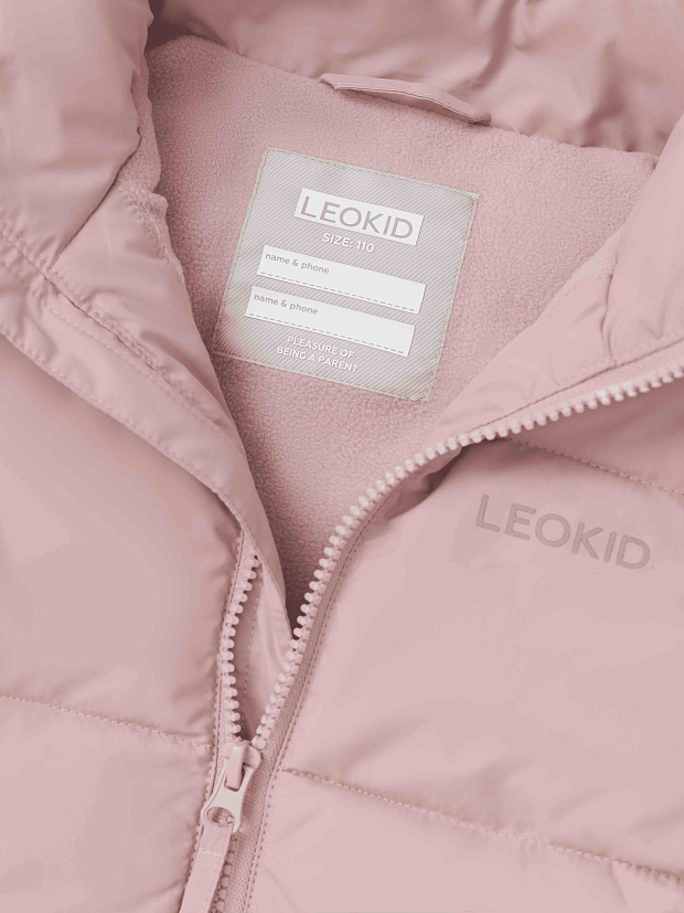 Жилет с капюшоном Leokid Stevie Pink Bloom