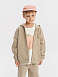 Толстовка трикотажная на молнии LEOKID Holly Brown Safari