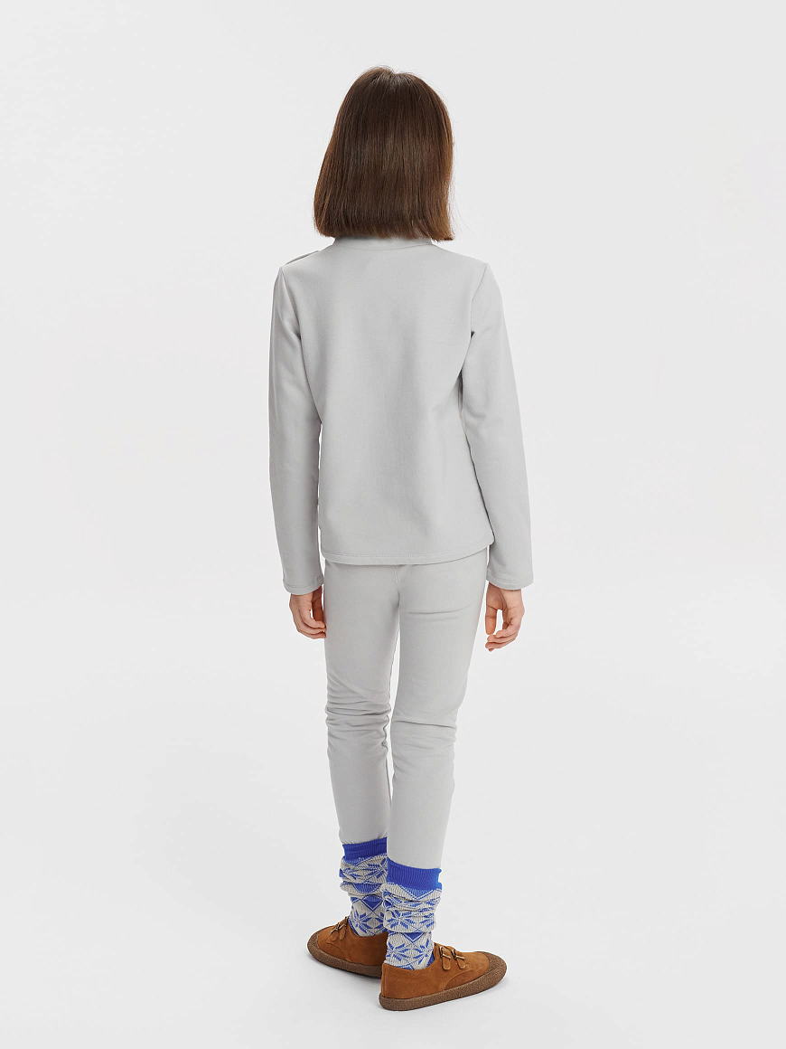 Термофутболка с рукавами Ova Oyster gray