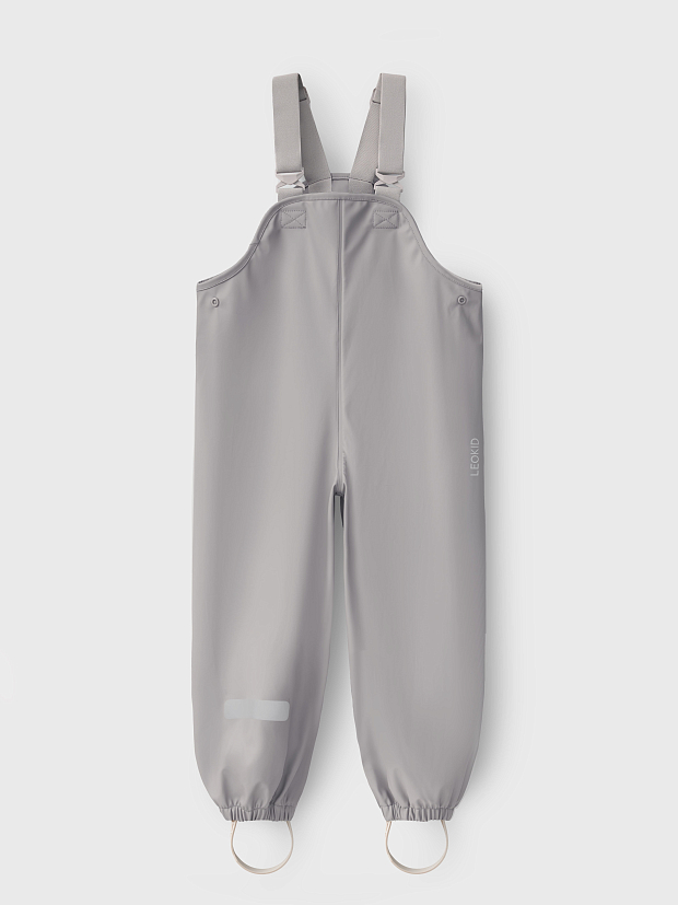 Детский непромокаемый полукомбинезон Leokid Leaf Ash Gray
