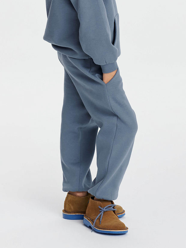 Трикотажные брюки Leokid Terry Storm Blue